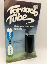 Vintage Tornado Tube Science Toy Burnham Associates Made in USA NEW Original VTG
