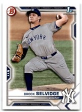 2021 BOWMAN DRAFT BROCK SELVIDGE NEW YORK YANKEES #BD-24