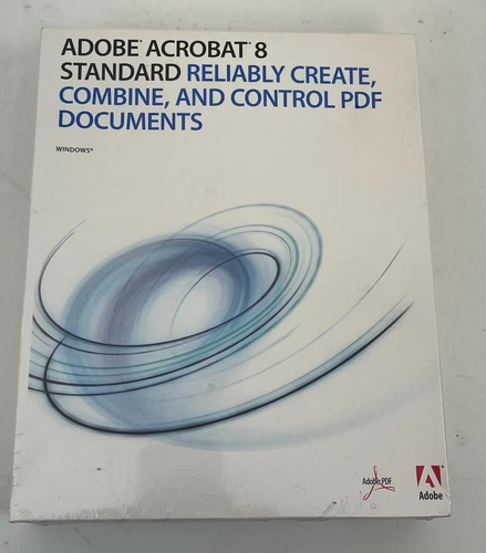 Adobe Acrobat 8 Standard English Ver. Combine & Control PDF Documents for Window