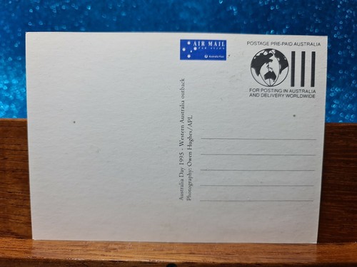 First Day Cover Postcard📮1995 (45c) Northbridge WA AUSTRALIA DAY 📮 AUST POST - Picture 2 of 2