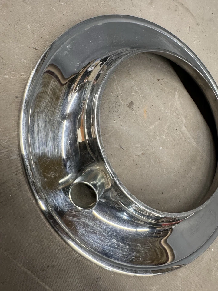 Filtro abierto base purificador de aire Hot Rod Camaro GTO Mustang Corvette Impala Fairlane Foto 2 de 4