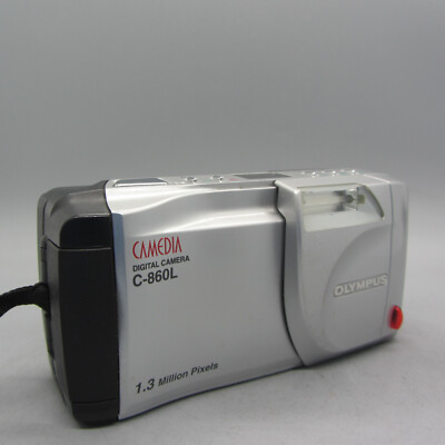 Olympus Digital Camera Camedia C-860L 1.3MP Silver Tested