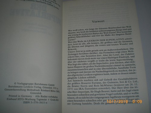 Guinness Lexikon Der Superlative Neuausgabe 1979 Paperback - Imagen 3 de 4