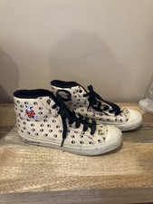 Vintage 1986 SPUDS MACKENZIE High Top Hi-top Shoes BUD LIGHT BEER SIZE 8.5