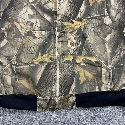 Carhartt リアルツリー J144 CMO USA VINTAGE CARHARTT REALTREE HARDWOODS CAMO ACTIVE JACKET