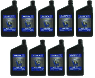 Set of 9 Automatic Transmission Fluids AISIN for Audi Chevy Ford Lexus VW Volvo
