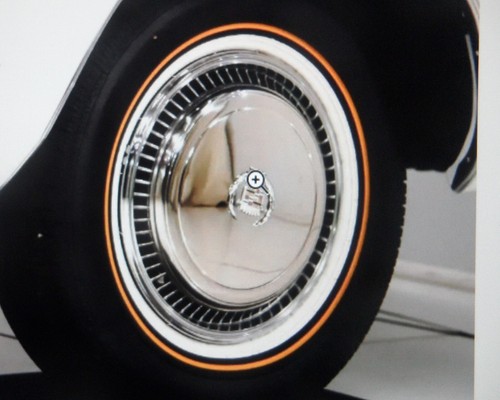 1976 - 1978 original Cadillac Eldorado hubcaps set (4) restored & polished - B - Picture 20 of 20