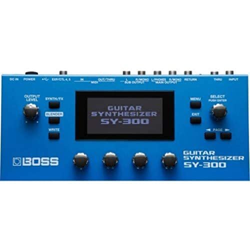 BOSS SY-300 Guitar Synthesizer Blue Doesn't require a dedicated