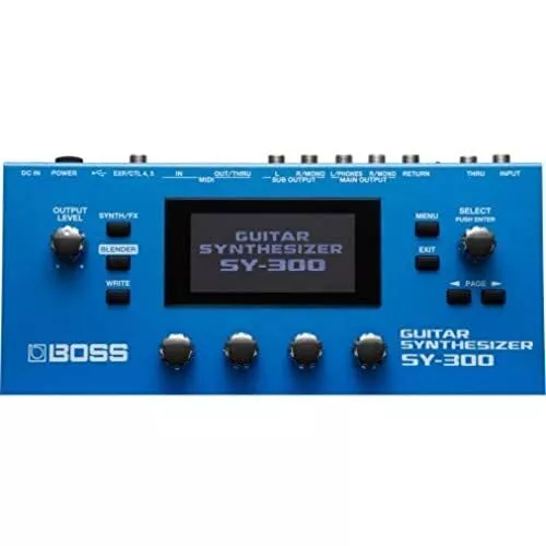 Boss SY-300 Chitarra Sintetizzatore Blu Doesn'T Desideri Un Per Pick-Up Nuovo - Foto 1 di 3