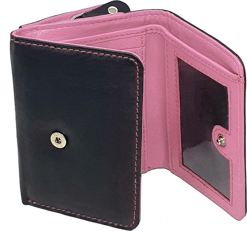 STARHIDE Ladies RFID Blocking Leather Small Wallet Zip Around Coin Pouch 5555 - Picture 4 of 48