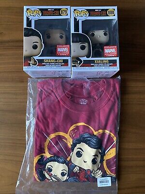 Shang-Chi #879 & Xialing #880 Funko Pop! Marvel Collector Shang-Chi #879 & Xialing #880 Funko Pop! Marvel Collector