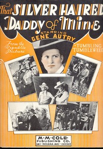 Tumbling Tumbleweeds Sheet Music That Silver Haired Daddy Of Mine