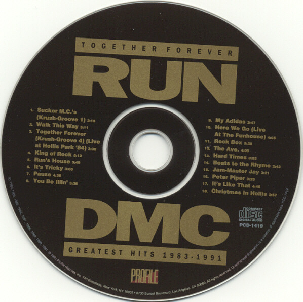 Together Forever: Greatest Hits 1983-1991 by Run-D.M.C. CD