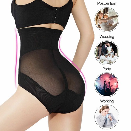Damen Cross Kompression Bauch Hose Body Shaper High-Waist Höschen Slim Shapewear  - Bild 4 von 16