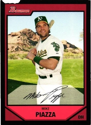 Bowman Mike Piazza Baseball Sports Trading Cards