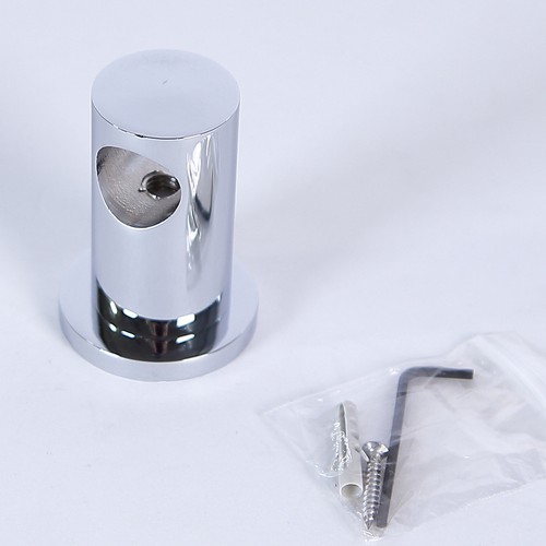 Wandhalterung für Wandstange Halterung Wandhalter Duscharmatur Messing (WHFS01) - Bild 7 von 11