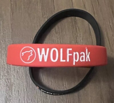 Wolfpack Rubber Bracelet Red from the 2024 Arnold Classic New & unused!
