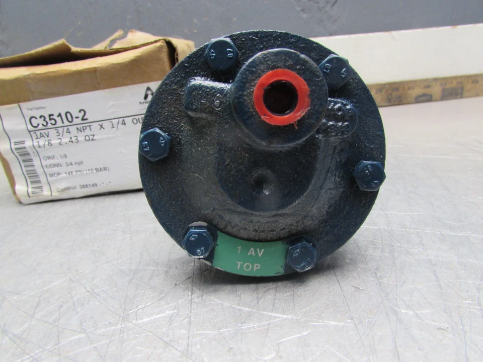 Armstrong C3510-2 ,Air Vent Free Floating Lever, 3/4", 1/8" ORIFACE, NIB! OFFERS - Image 3 of 4