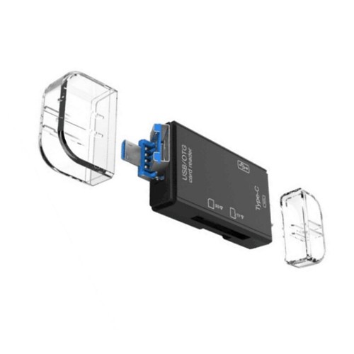 Universal USB C SDTF SDXC MicroSDs Card Reader OTG Supported for Fast Data - Photo 10 sur 10