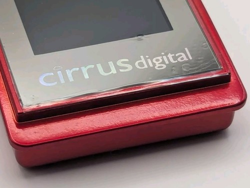 CIRRUS DIGITAL 1.5" PHOTO FRAME KEYRING METALLIC RED USB CABLE TESTED & WORKING - Picture 8 of 11