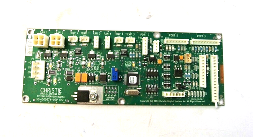 Christie DLP Cinema System Supervisor Module 50-000674-02P Board for CP2000-X - Picture 1 of 3