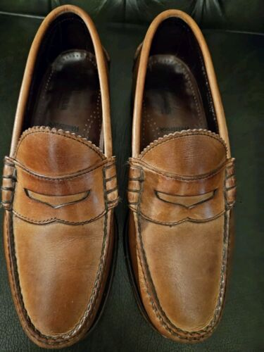 ALLEN EDMONDS WESTBROOK LEATHER LOAFERS SLIP ON UK 7.5 E WIDTH INSOLE 26 CM🇬🇧 - Picture 16 of 24