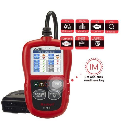 AUTEL OBD2 II AL319 Valise Diagnostique Pro Multimarque EOBD Diagnostic Scanner - Bild 4 von 12