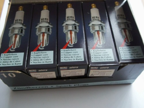 Set of 4 Beru Z228 Platinum Ultra Sparkplugs for MG MGF, MG-TF, ZR, ZS ZT, ZT-T - Picture 12 of 12