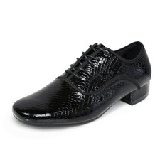Uomo Scarpe da Ballo pelle Latino Valzer Tango Morbido Suola Tacco Basso Nuovo