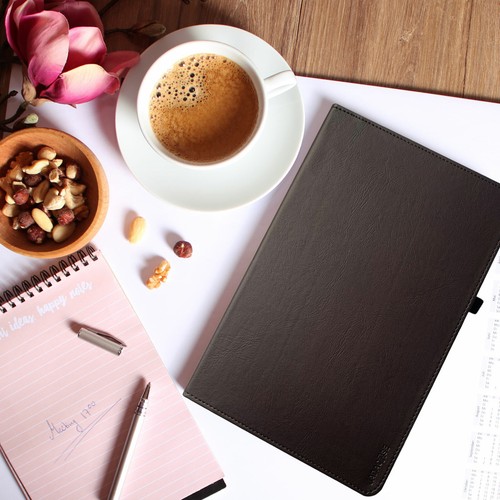 Luxury Leder Schutzhülle Apple iPad Pro 11" 2021 2. Gen Tablet Tasche Cover Case - Picture 4 of 12