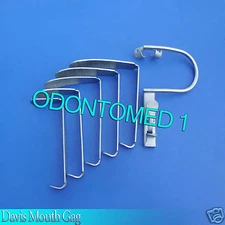 Davis Mouth Gag Without Pipe Surgical Dental Anesthesia Instruments