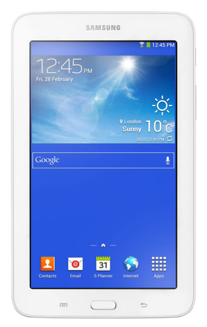 land elegant uitlokken Samsung Galaxy Tab 3 Lite SM-T110 8GB, Wi-Fi, 7in - White for sale online |  eBay