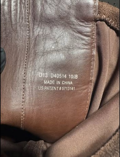 Cole Haan NikeAir Knee High Tall Boots Wedge Brown Leather Womens Size 10.5 - Picture 9 of 9