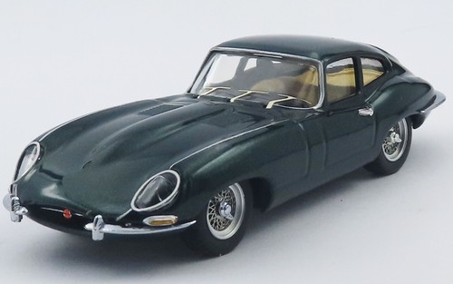 BEST Model BEST9851 1/43 JAGUAR E TYPE COUPE 1962 Opale Vert Foncé Modèle Auto - Picture 3 of 6