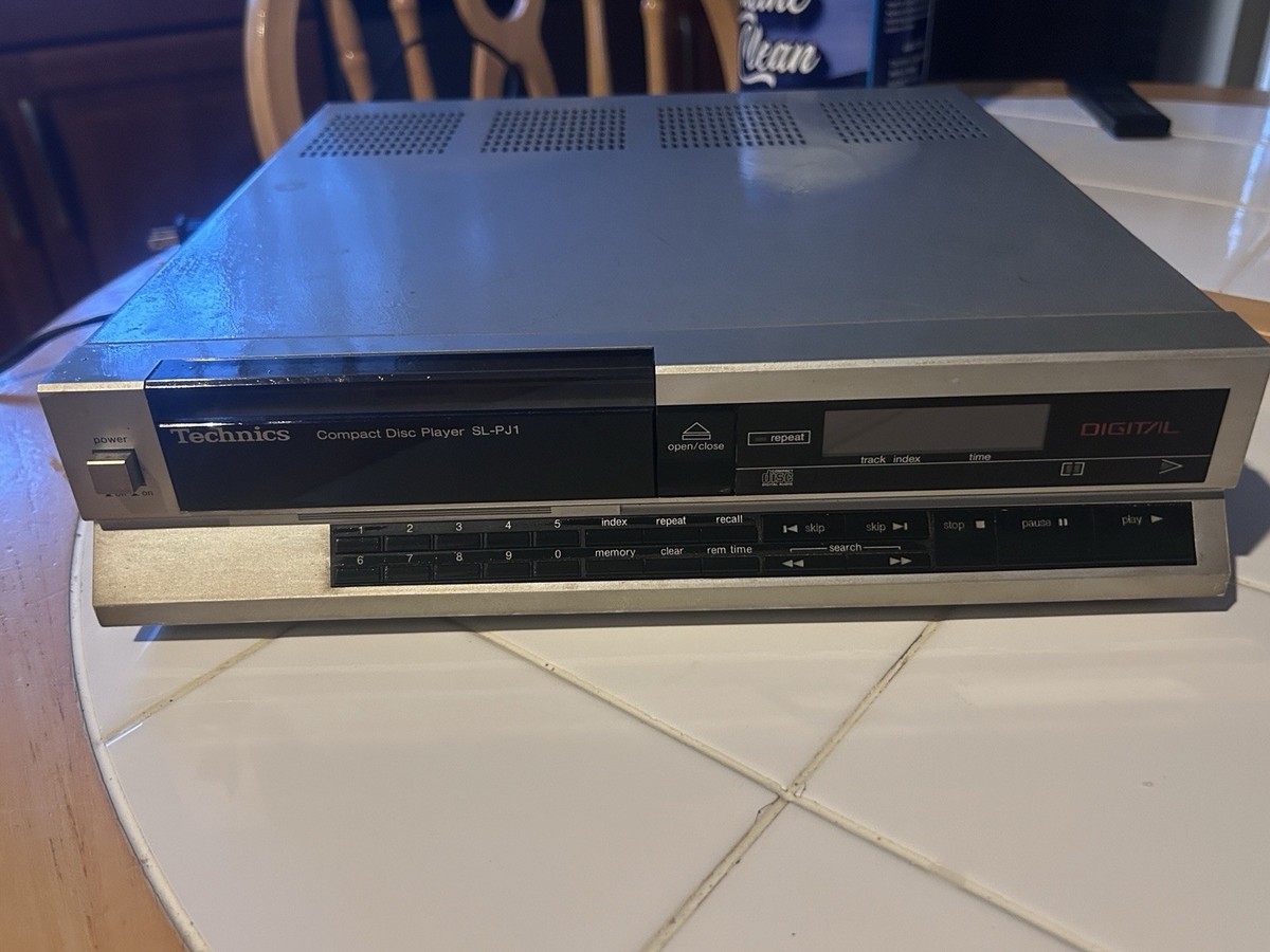 Vintage Technics Compact Disc Player CD SL-PJ1 1985 Japan For