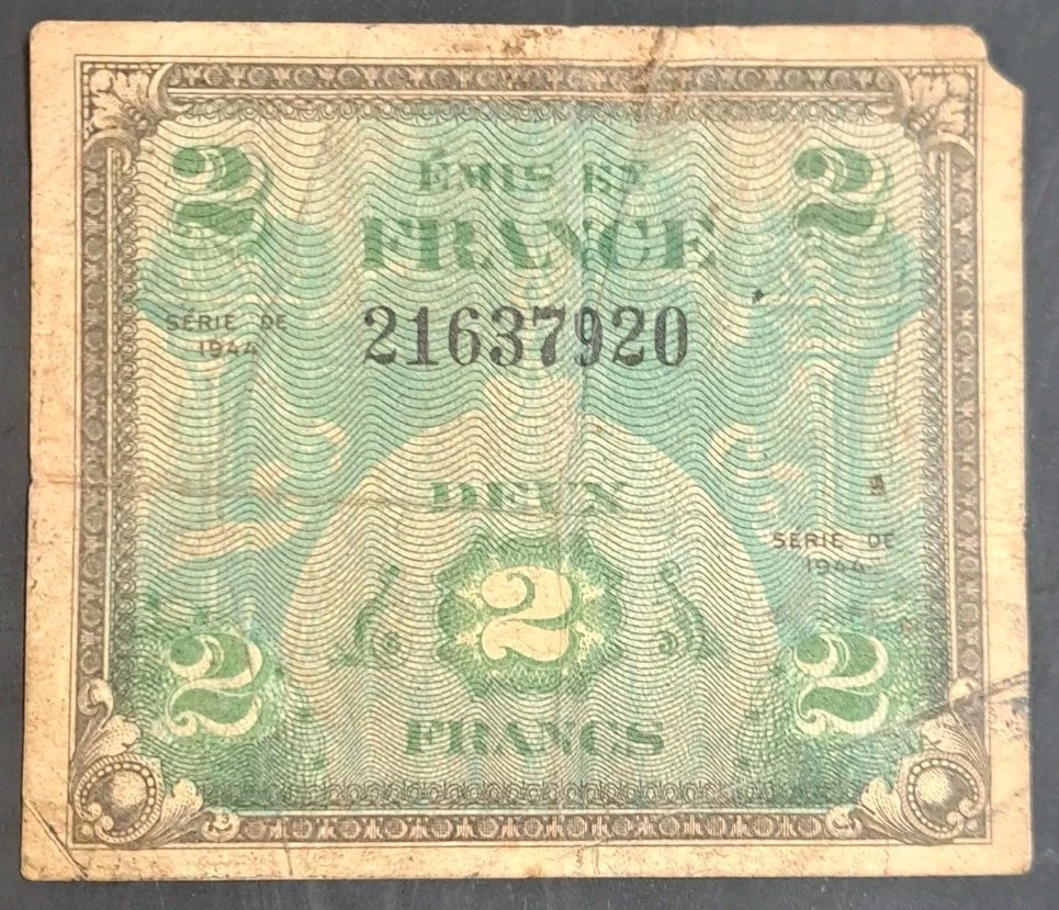 1944 Year French Paper Money for sale | eBay