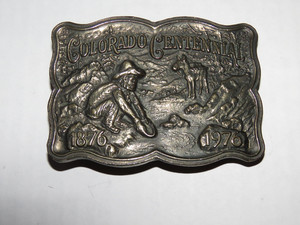 Wyoming Centennial Belt Buckle | eBay