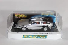 Scalextric DeLorean Back to the Future 1/32 Slot Car C4117 DPR NIB!