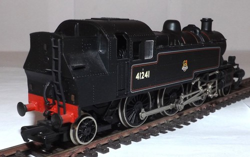 LOCOMOTORA TANQUE BACHMANN 31-451 IVATT 2-6-2 41241 BR NEGRA - Imagen 4 de 6