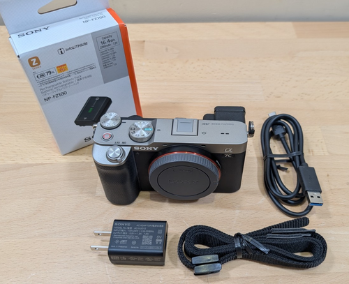 Sony Alpha a7C 24.2MP Mirrorless Full-Frame ILCE-7C Body Only. Shutter ...