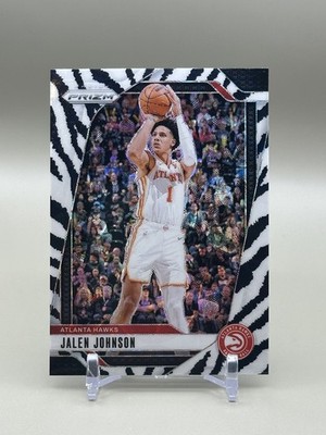 Jalen Johnson Atlanta Hawks 2024-25 Panini Prizm China White Tiger SSP