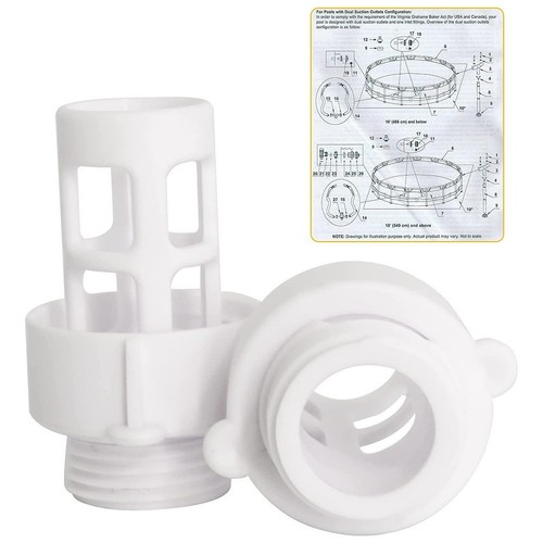 Pool Hose Connector Adapter for Intex Pools Leak Resistant and Long Lasting - Picture 9 of 11