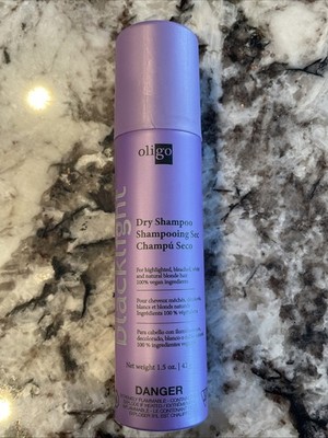 Oligo Blacklight Dry Shampoo For Highlighted And Blonde Hair 1.5oz 43ml NWOB