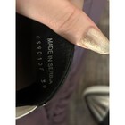 Miu Miu Black Slip-On Sneakers with Metallic Silver Cap Toe — photo 5