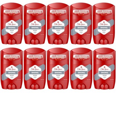 10x Old Spice Original Deo Stick for Men Anti White Marks Anti Yellow 50ml