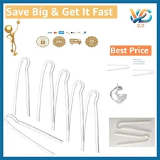 6pcs BTE Earmold Hearing Aid Tubes 3.2mm x 2mm Replacement Accessories