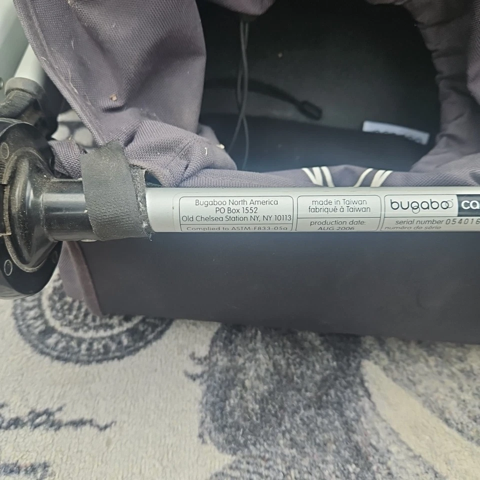 Accesorio de asiento de cochecito Bugaboo Cameleon 3 rosa sucio del garaje limpieza profunda Foto 3 de 4