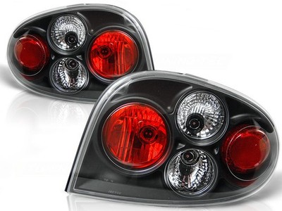 Rear lights for Renault Megane Coach 3D Cabrio 1996-2000 2001 2002 VR-1953 Black