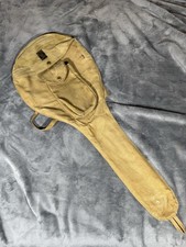 Vintage Wright & Ditson Tennis Racket Canvas Cover Case Tan USA RIB '28 Marked