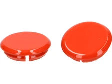 Cover cap set Moto Nostra mirror holes for orange Impulsivo (A11) for Vespa